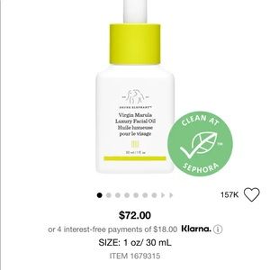 Drunk Elephant Marula Oil